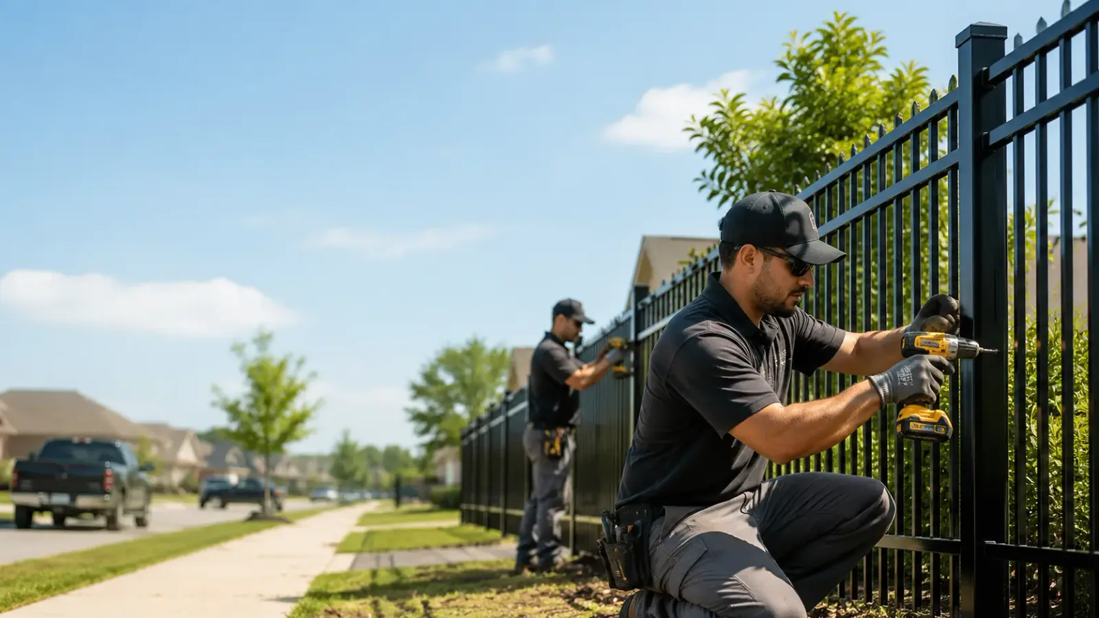 Metal Fence Installation in Haslett, MI